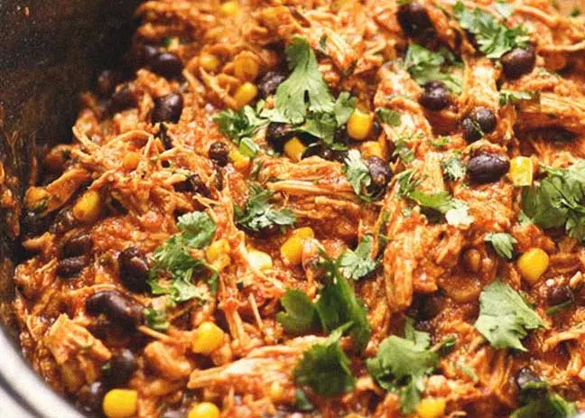 8- Slow Cooker Mexican Chicken recipe