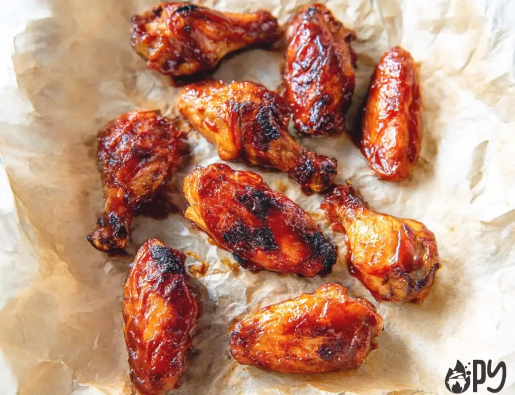 slow cooker chicken wings with sauce