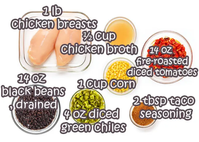 What You Need for Slow Cooker Mexican Chicken