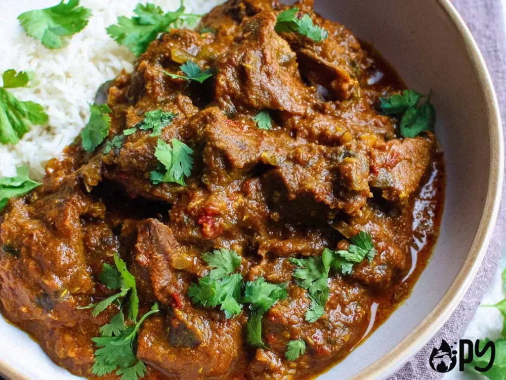 slow cooker beef curry with rice