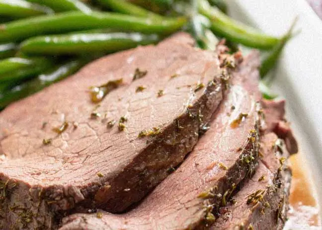 image of Beef Bottom Round Roast Slow Cooker