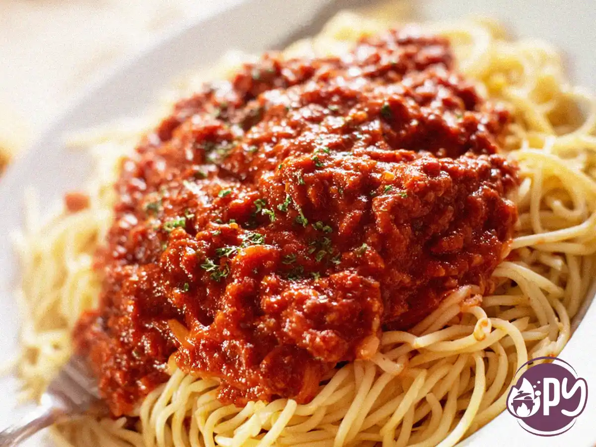 slow cooker spaghetti sauce with fresh herbs