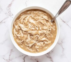 CROCK POT CHICKEN AND GRAVY