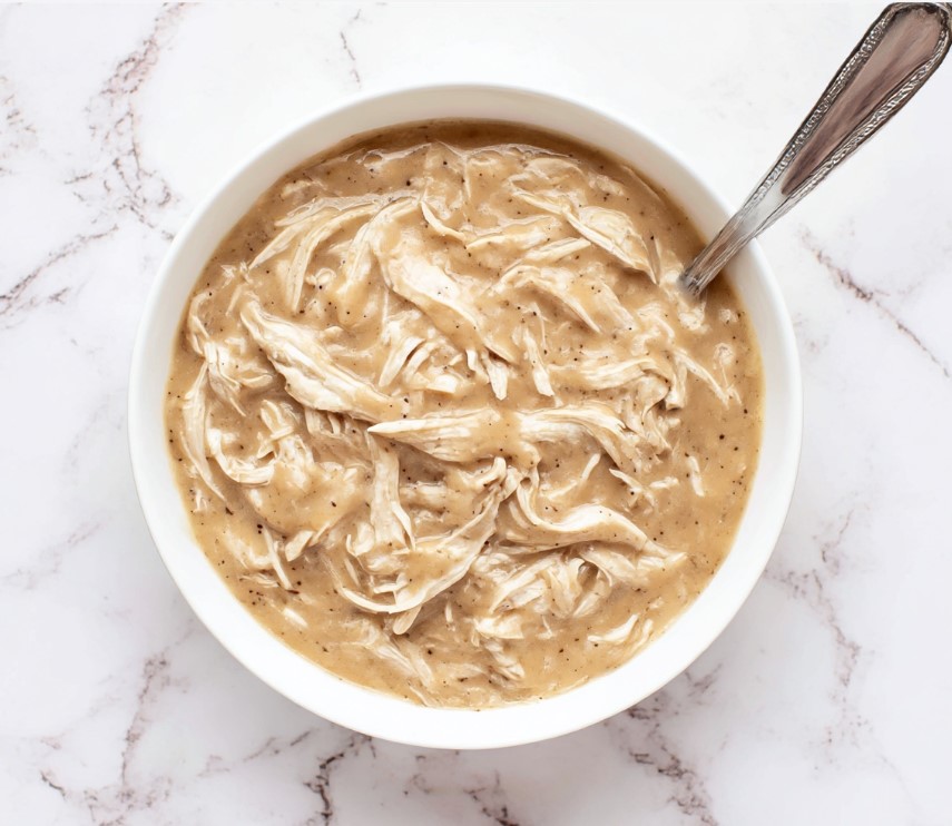 CROCK POT CHICKEN AND GRAVY