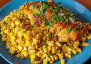Slow Cooker Street Corn Chicken