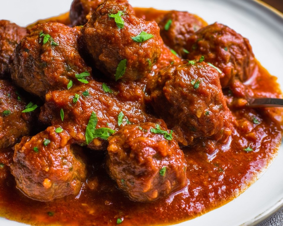 Slow Cooker Chicago Style Meatballs