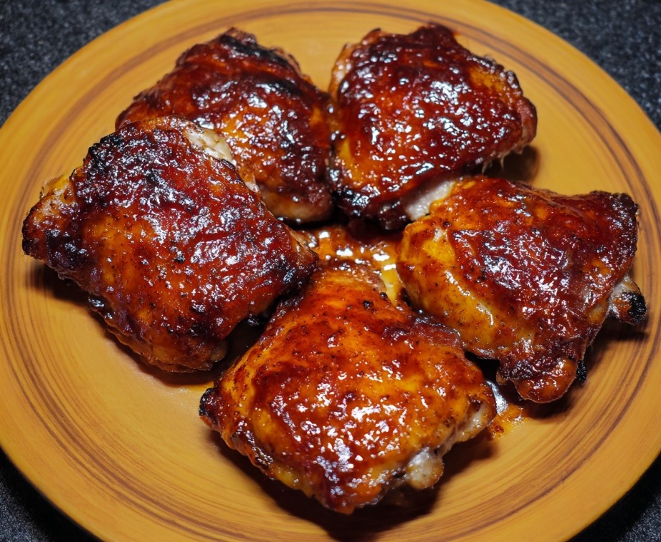 Crockpot Cooker BBQ Chicken Thighs