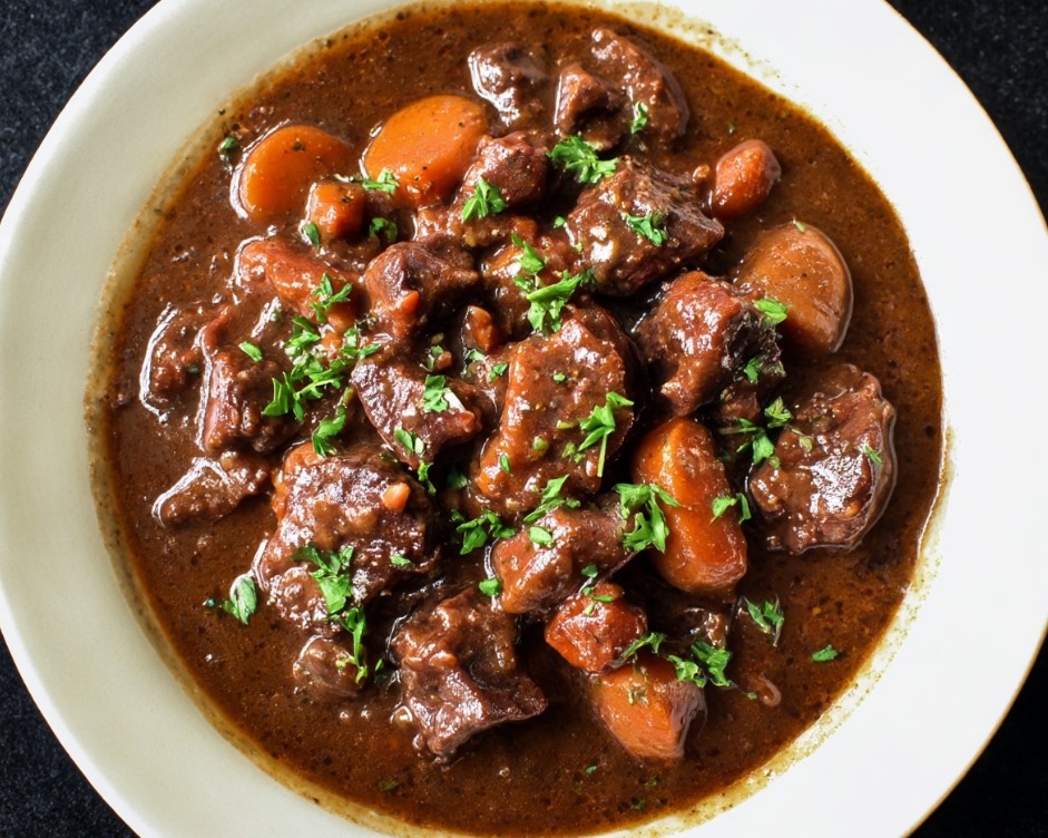Slow Cooker Beef Bourguignon