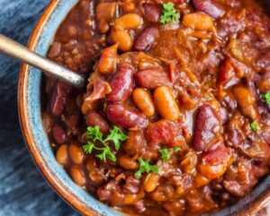 Slow Cooker Hawaiian Baked Beans