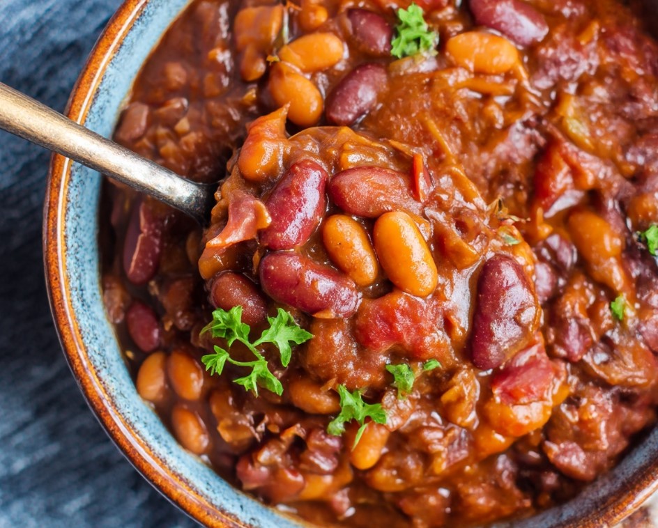 Slow Cooker Hawaiian Baked Beans