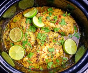 Slow Cooker Cilantro Lime Chicken