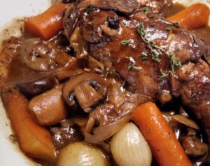 Slow Cooker Coq au Vin