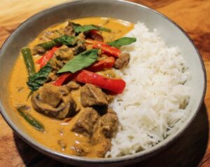 Slow Cooker Thai Red Curry with Beef