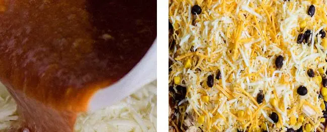 How to Make Slow Cooker Enchilada Casserole
