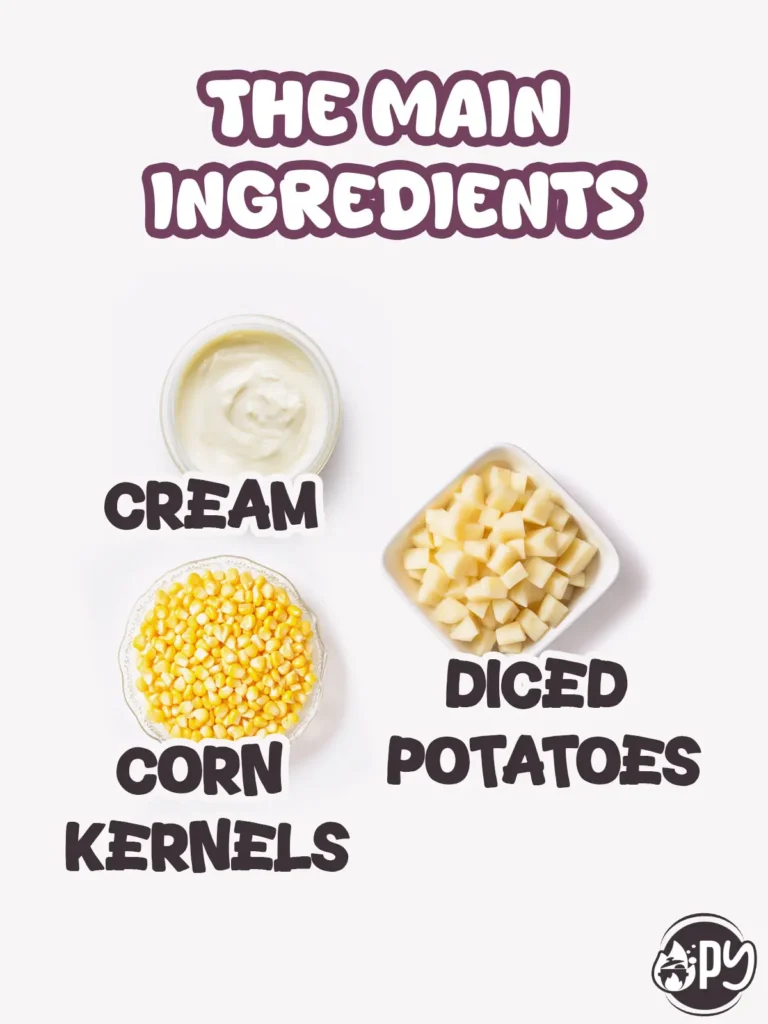 Ingredients for Slow Cooker Corn Chowder