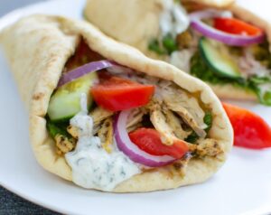 Slow Cooker Chicken Gyros Recipe
