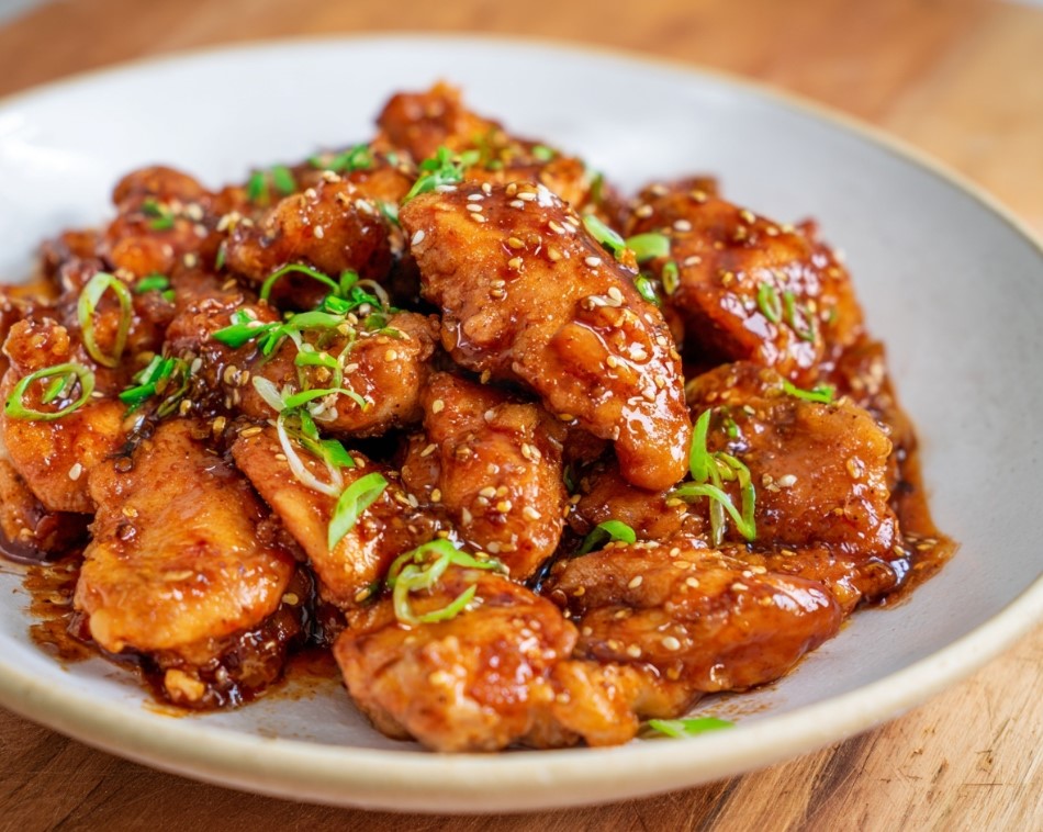 Slow Cooker Honey Sriracha Chicken