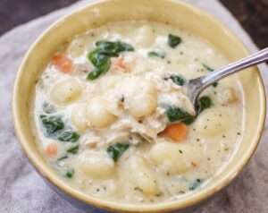 Crockpot Chicken Gnocchi Soup