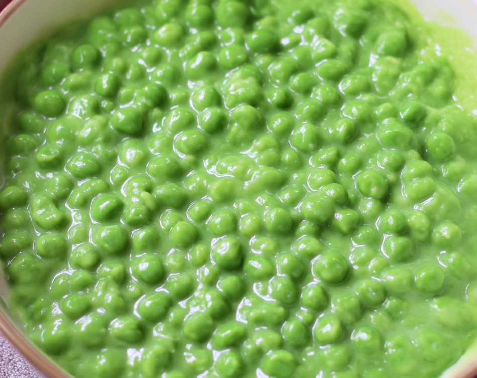 Slow Cooker Creamed Peas