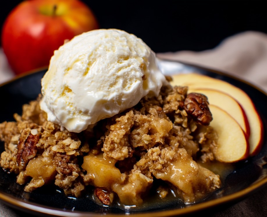 Slow Cooker Apple Crisp Recipe