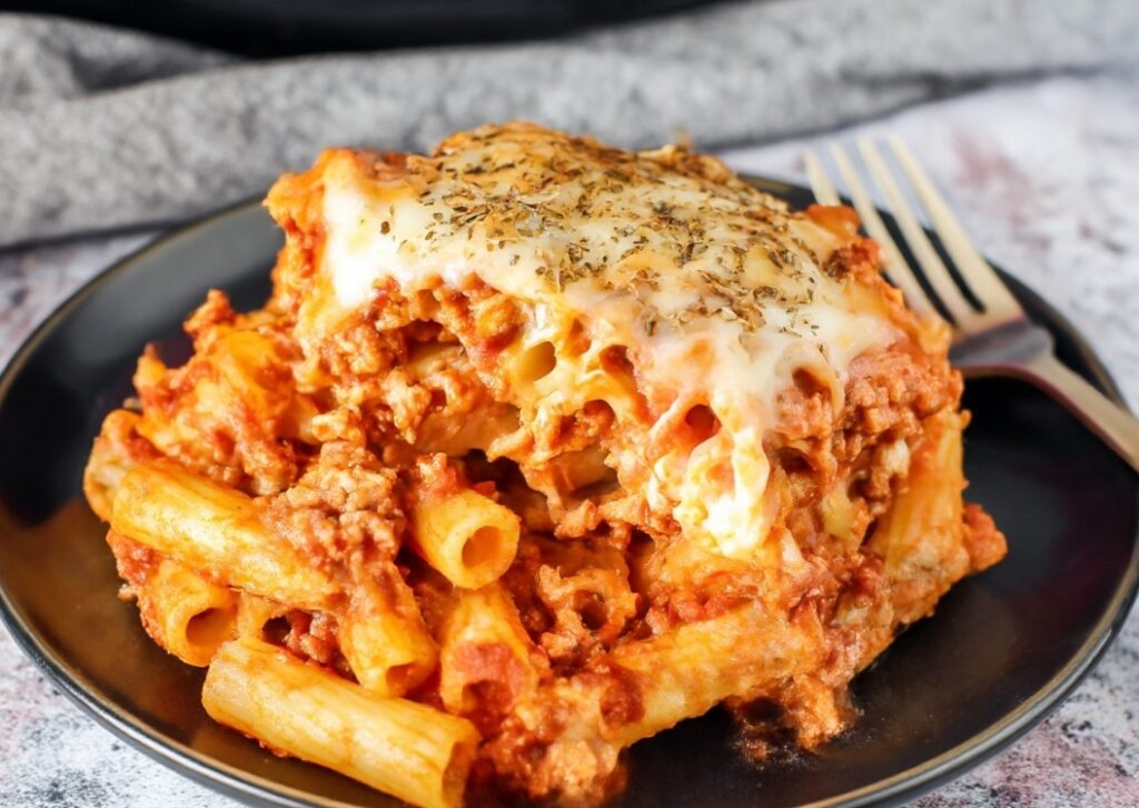 Slow Cooker Baked Ziti