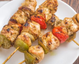 AIR FRYER CHICKEN SKEWERS