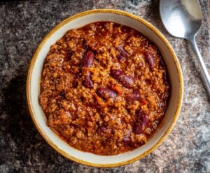 CROCKPOT CHILI CON CARNE