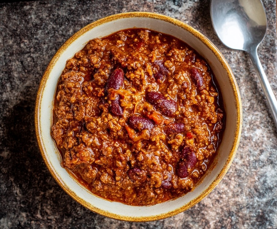 CROCKPOT CHILI CON CARNE